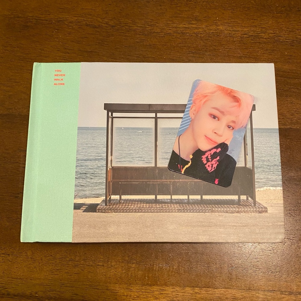 BTS You Never Walk Alone Album with Jimin photocard included